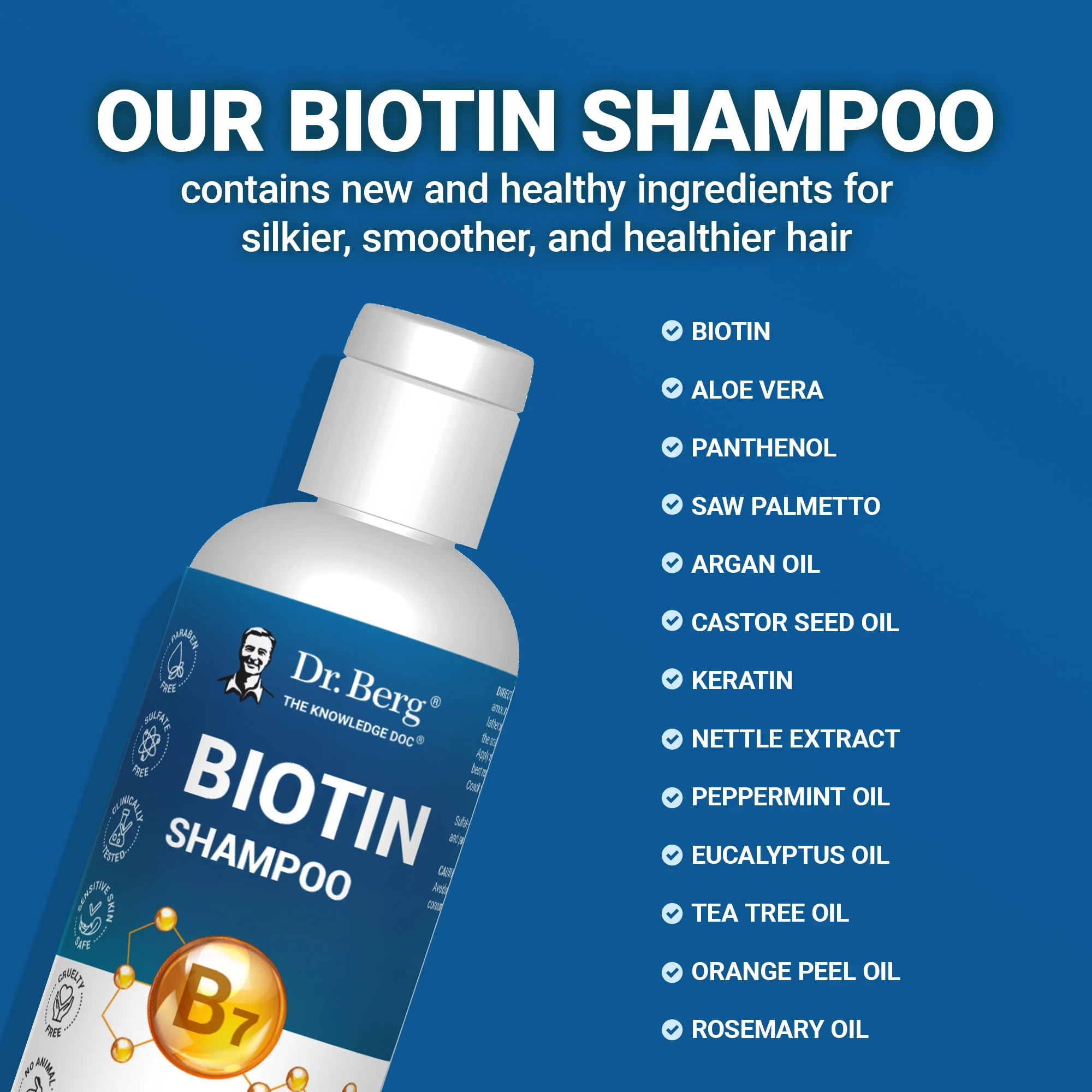 Biotin Shampoo – New and Improved – 8 fl oz - Image 7