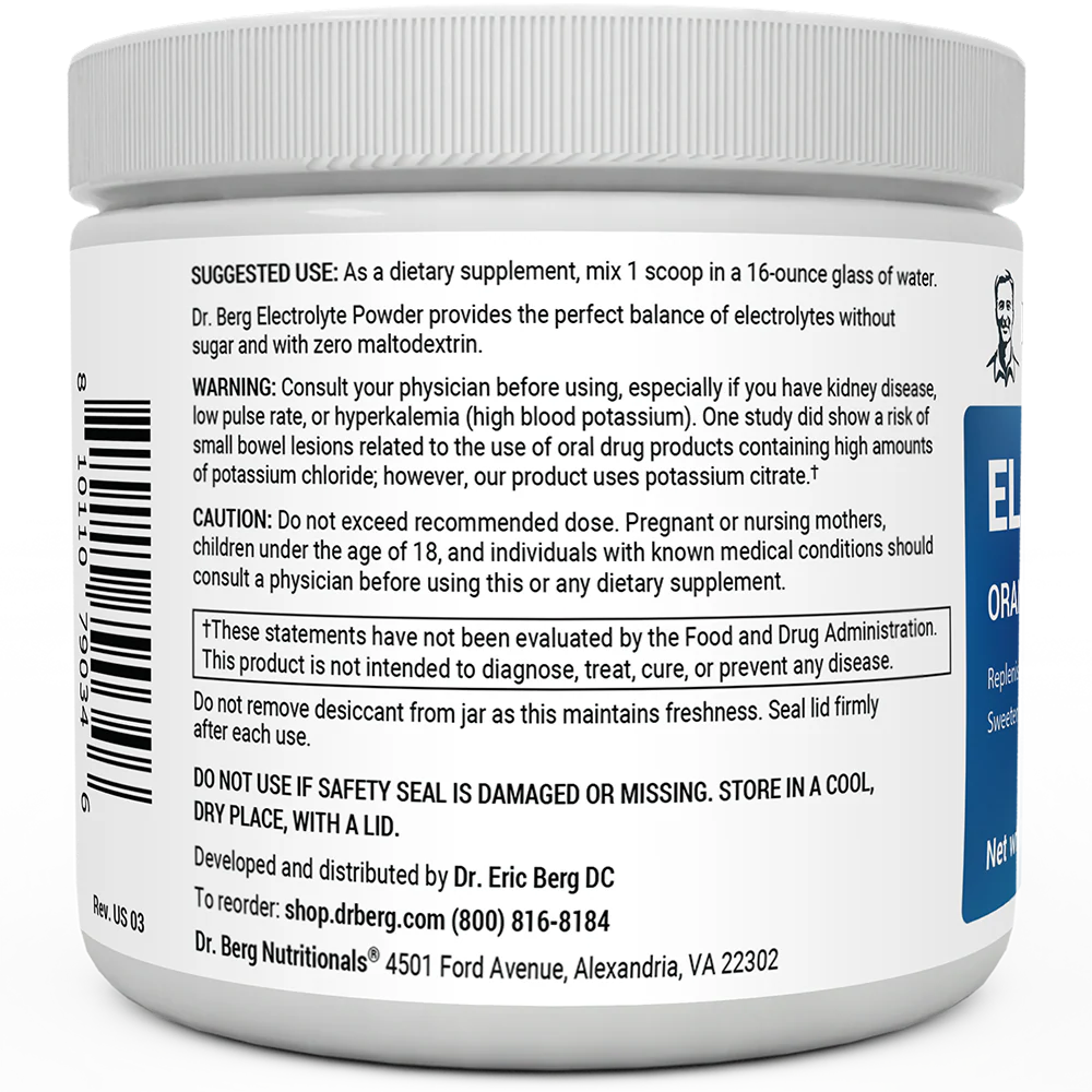 Electrolyte Powder Bundle with Potassium and Magnesium – 150 Servings - Image 3