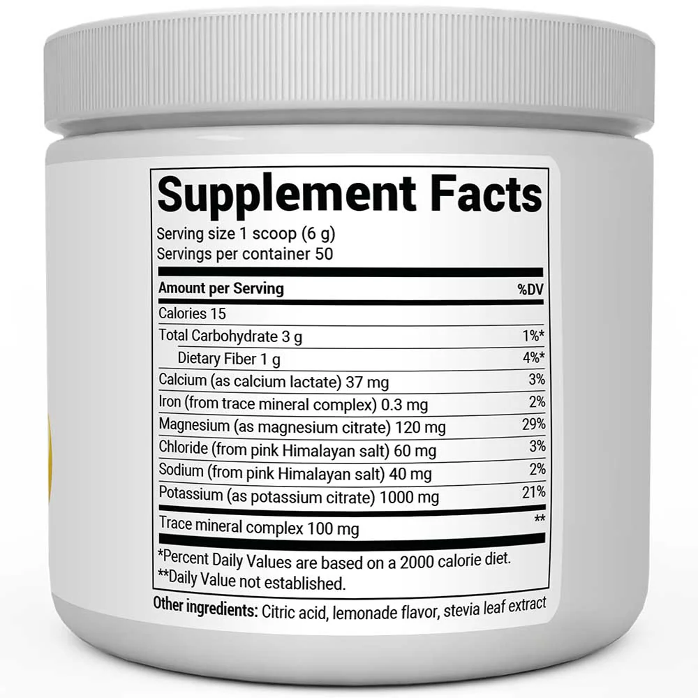 Electrolyte Powder Bundle with Potassium and Magnesium – 150 Servings - Image 6