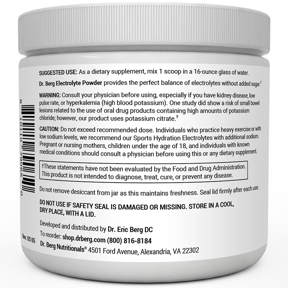 Electrolyte Powder Bundle with Potassium and Magnesium – 150 Servings - Image 7