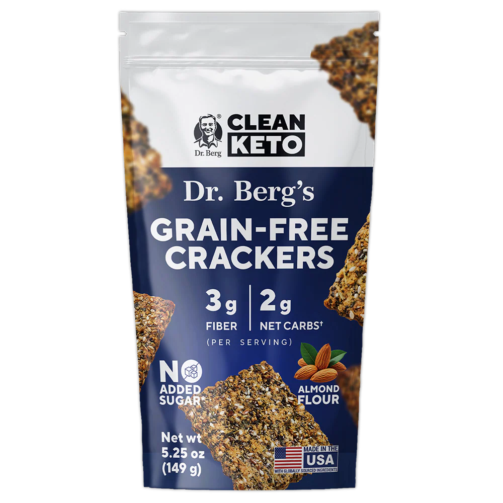 Dr. Berg’s Grain-Free Crackers 3-Pack - Image 3