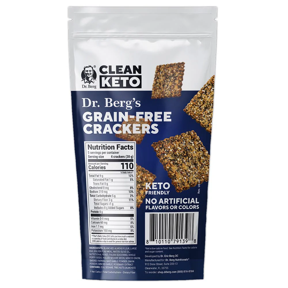 Dr. Berg’s Grain-Free Crackers - Image 3