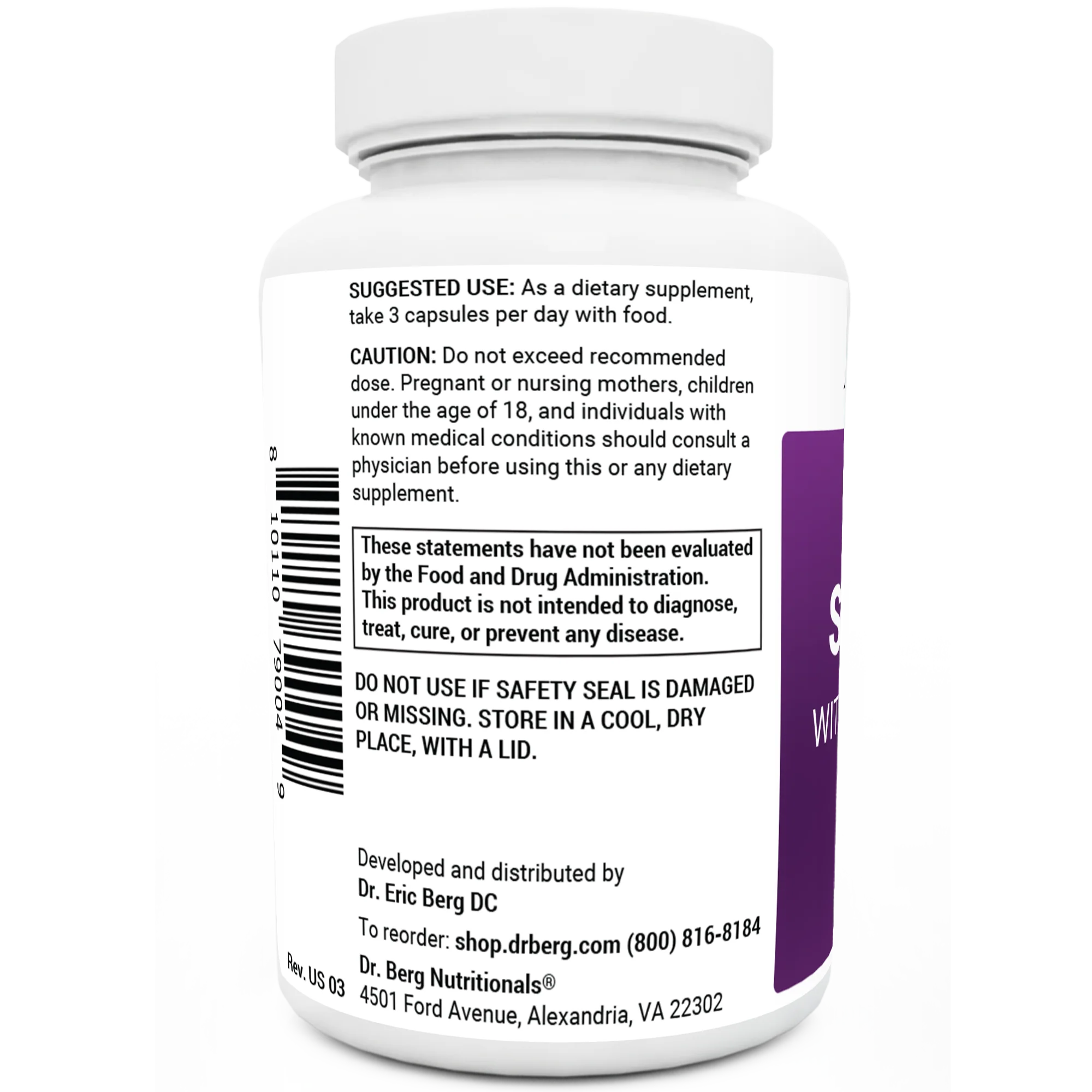 Nerve Support with Benfotiamine – 90 Capsules - Image 4