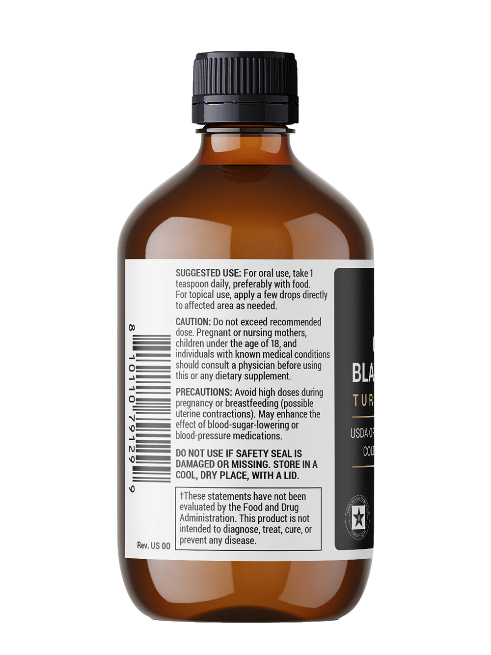 Organic Black Seed Oil - 4 fl oz - Image 4