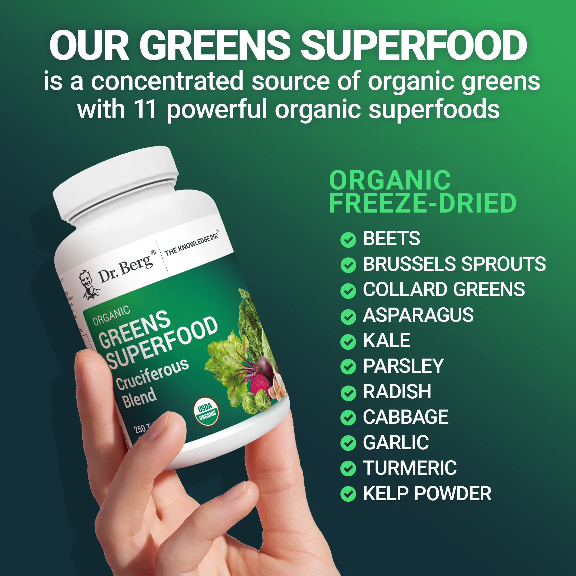 Organic Greens Superfood – Cruciferous Blend - Image 14