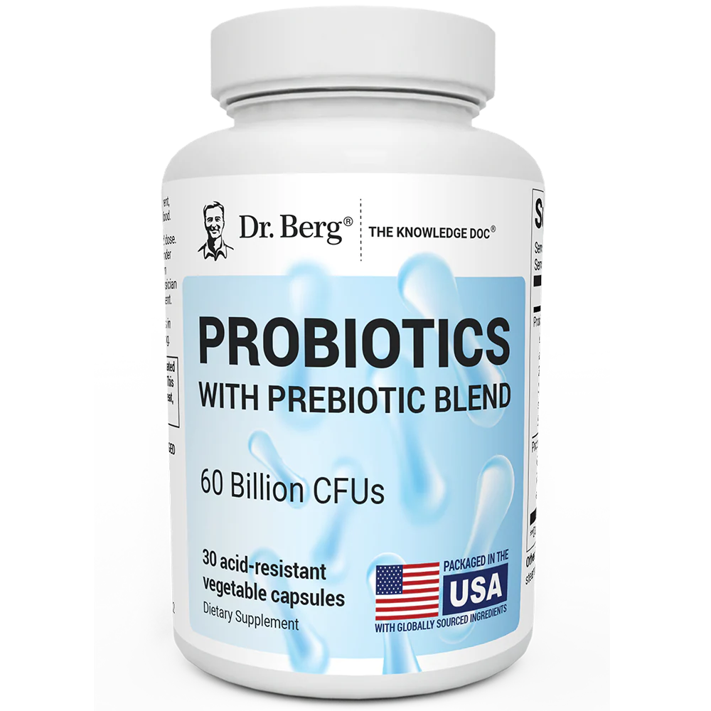 Dr. Berg Probiotics with Prebiotic Blend