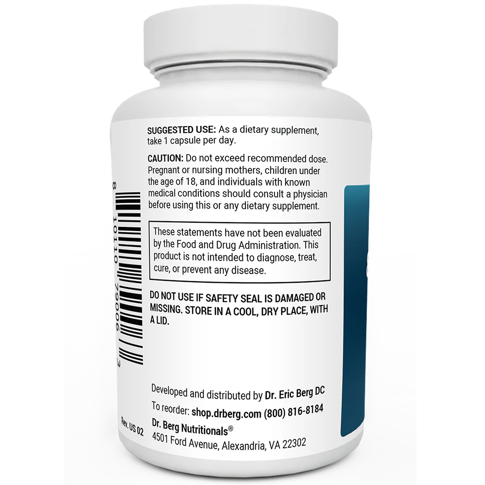 Adrenal & Cortisol Support – 60 Vegetable Capsules - Image 4